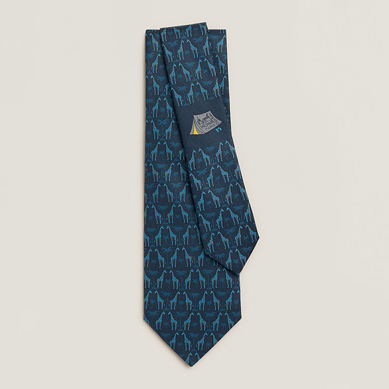 Girafes tie 8 cm | Hermès UK